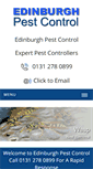 Mobile Screenshot of edinburghpestcontrol.net